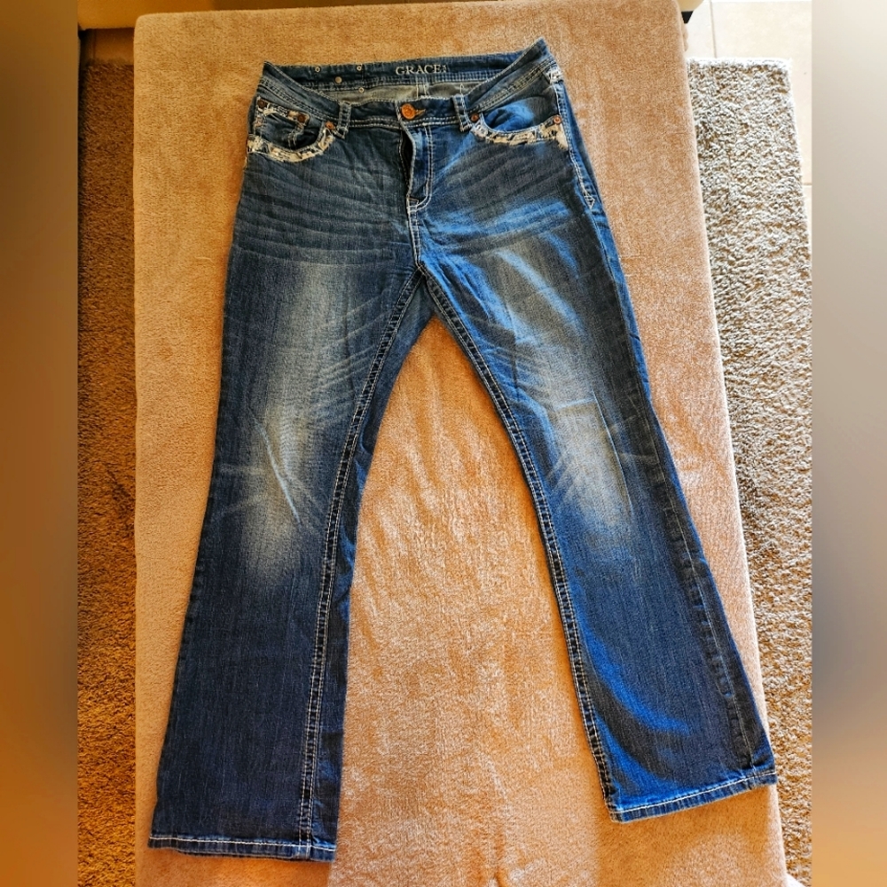 Grace bling butt jeans